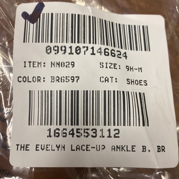 MadeWell The Evelyn Lace-Up Ankle Boot NN029 - Picture 8 of 8